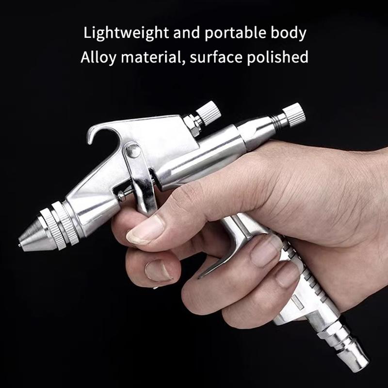 125ml Mini Spray Gun 0.5mm Nozzle Pneumatic Sprayer Professional Car Painting Repair Airbrush
