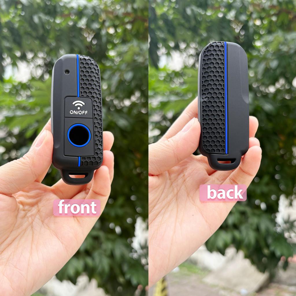 Soft Key Ring Remote Cover Fit For Yamaha Tmax530 Tmax560 Tmax500 Nmax155 Tracer 9Gt Mt09 Motorcycle Mount Key Fob Case Auto Auto Accessories