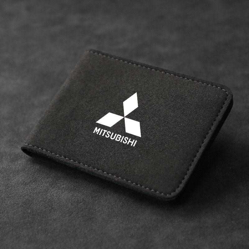 

Auto Driver License Cover Suede Anti-Fur for Mitsubishi Pajero Colt I200 Delica Triton Ralliart Ex Mirage Case Key Bag чёрный