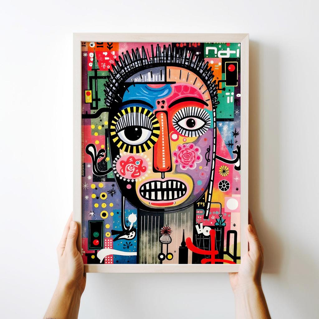 Poster Portrait Abstraction