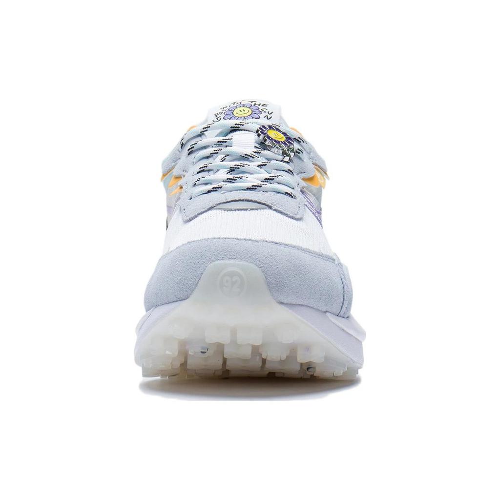 New LINING Square Circle V2 Casual Shoes Women's Low Top Standard White/Dawn Gray/Black AGCS026-1