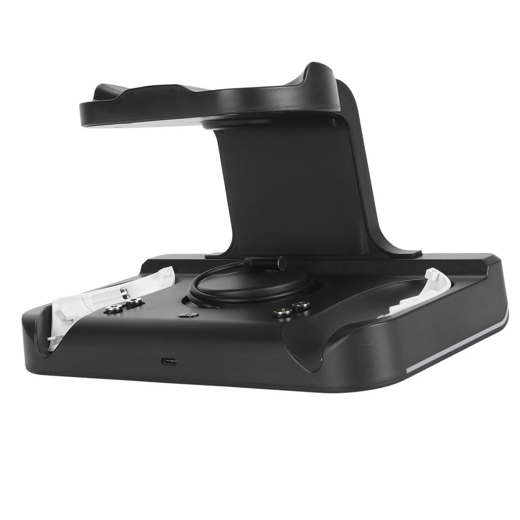 VR Charging Station USB C Fast Charging Multiple Prevention with 2 Rechargeable Batteries VR