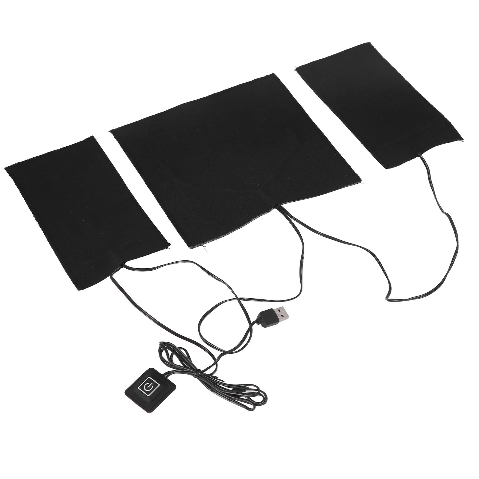 Sonoff 2 Unisex Light Usb Electric Heating Sheet 3 Levels Adjustable Temperature Washable Carbon Fiber Heater Pad Dc 5V