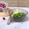 Multifunctional Resistant Sink Strainer Leftover Drain Basket Fruit and Vegetable Washing Basket Hanging Drainer Rack Kitchen Accessories