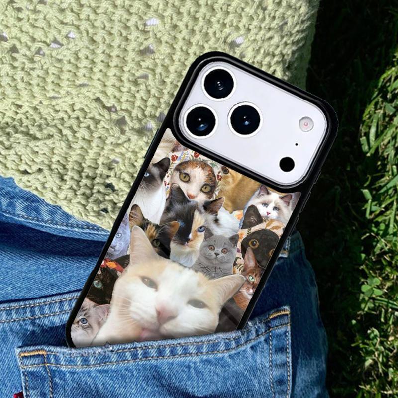 The Voices Cats - Pet Phone Case For iPhone 17 AIR 16 Pro Max 15 14 Pro 11 12 13 Shockproof Silicone Cover