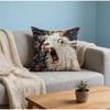 Goat Screaming Sofa Cushion Pillowcase Sofa Living Room Decoration Imitation Embroidery Short Plush Pet Themed Home Decoration