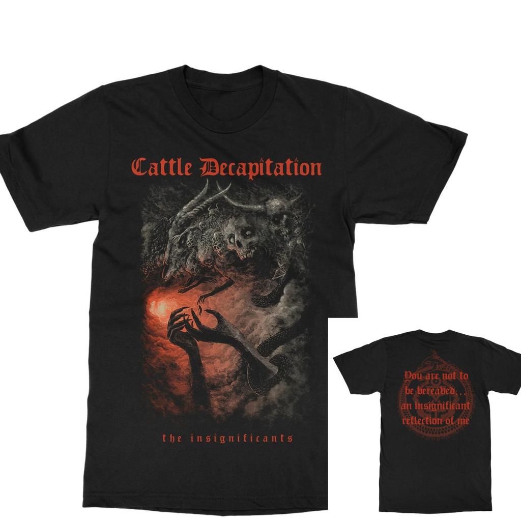 Cattle Decapitation Inspect Sign Casual Tshirt Luxury Brand for Men and Women Top