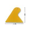 Car Window Tinting Tools Yellow Squeegee Glass Window Film Headlight Film Triangular Squeegee