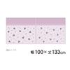 MORIPiLO Sanrio Lace Curtains Featuring My Melody and Kuromi Connecting Art 100x133cm Set of Cute Sanrio Midnight Makura No Morishita (Eba Pattern,