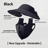 Summer Three-In-One Sunscreen Mask Detachable Full-Face Cycling Cap For Women