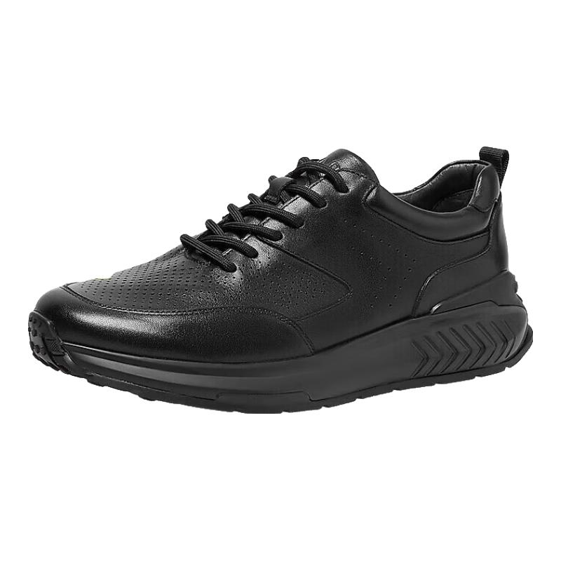 SKAP Men s Breathable Leather Casual Board Shoes EU 39 чёрный