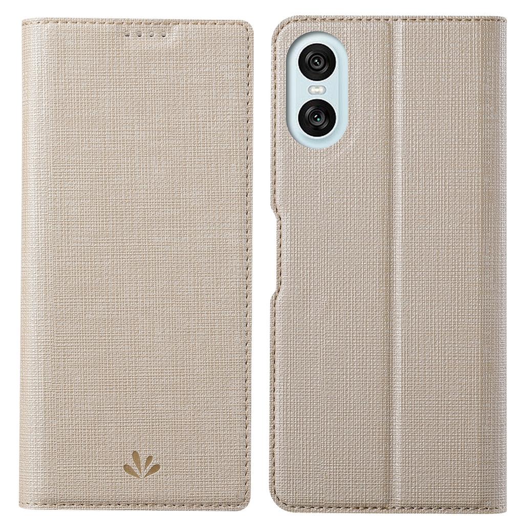 VILI DMX Series For Sony Xperia 10 VI Case Card Holder Leather Stand Phone Cover