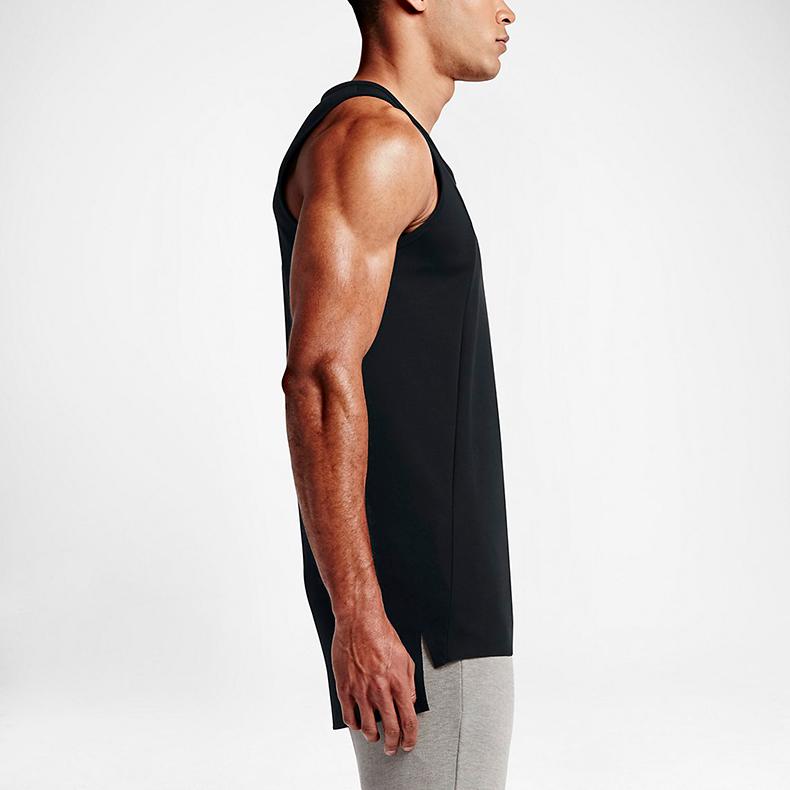 Air Jordan Sport Quick-Dry Compression Tank Top Men Tops Black 759963-010