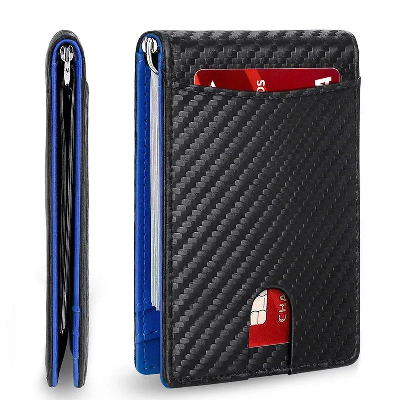 Metal Money Clip Wallet RFID Blocking