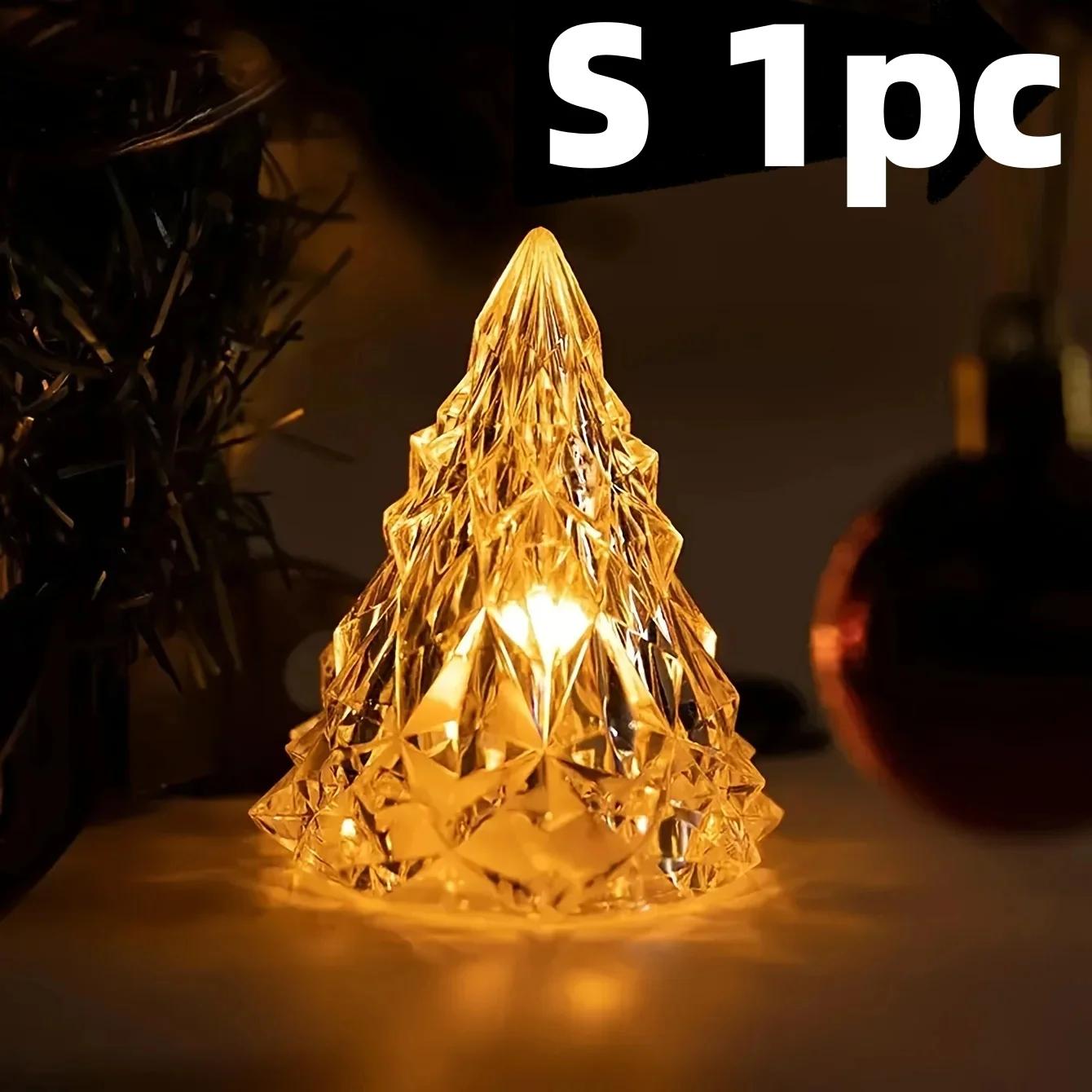 

Christmas Decoration Tree Iceberg Lights Sparking Diamond Romantic Nightlight Home Ambience LED Lights Xmas New Year Gifts