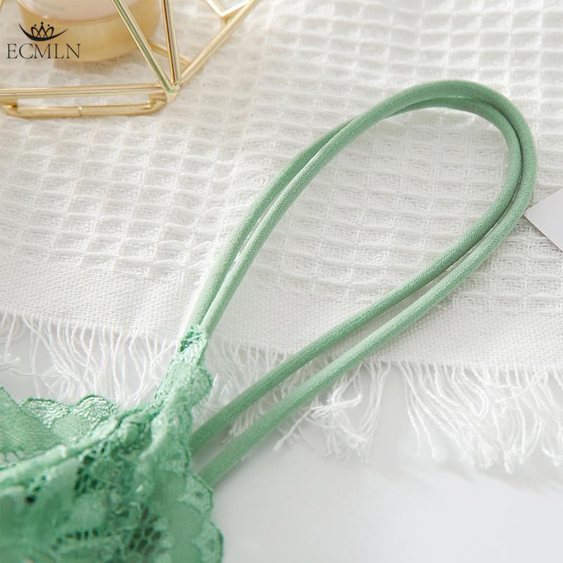 Renda Floral Lindo Envolvimento nas Costas Tubo Top Peitoral com Bojos Para Evitar Exposição Regata Feminina Decote V