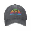 The Great Lakes Unisex Caps Outdoor Trucker Baseball Cap Snapback Breathable Hat Customizable Polychromatic Hats