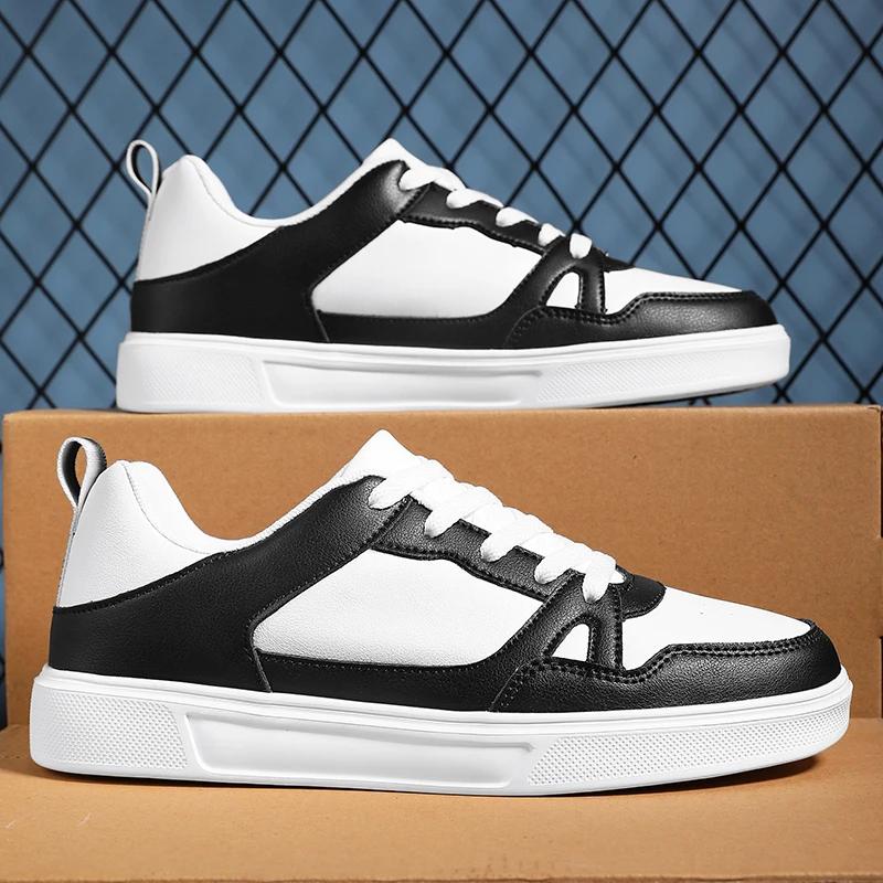 Mode Neue Herren-Sneaker Leicht Sommer-Mode Vielseitig Flache Sohle Sport für Herren Outdoor Casual Wandern Weiße Schuhe Zapatillas Hombre