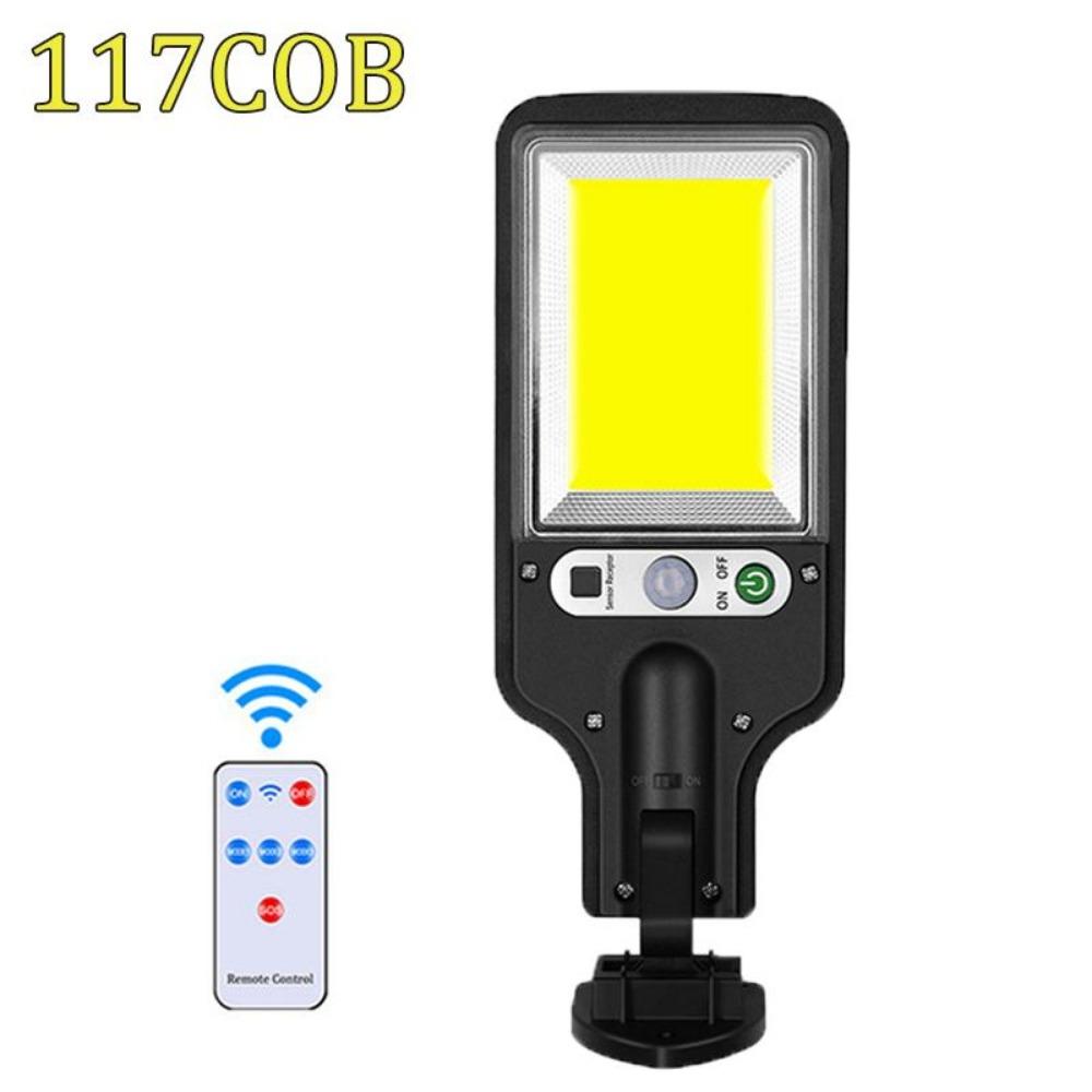 Solar Powered Outdoor Sports Sensor Light, Waterproof Induction Wall Light Strip, 3-mode Courtyard Street Light