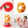 Tcmy Fashion Peeled Prawns Plush U Neck Pillow For Travel And Nap Shrimp Cushion Jelly Toy