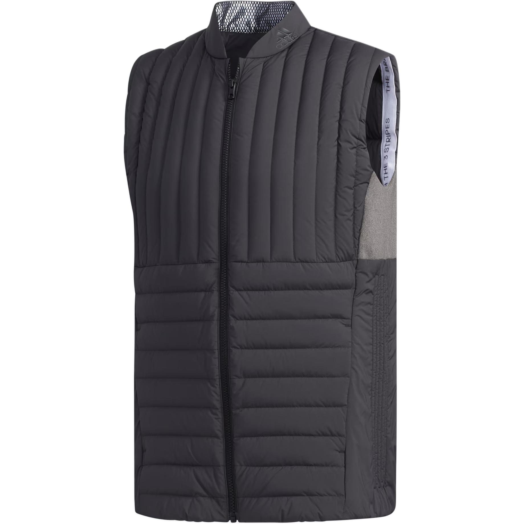 Adidas Vests Men s Black Stand Collar Moderate Other ED1459 XXL