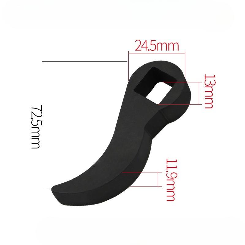 Angle Type Half Axle Disassembly Tool,Drive Pry Bar Adapter Used for Open-end Wrenches,Disassembling Axles Repair Tool