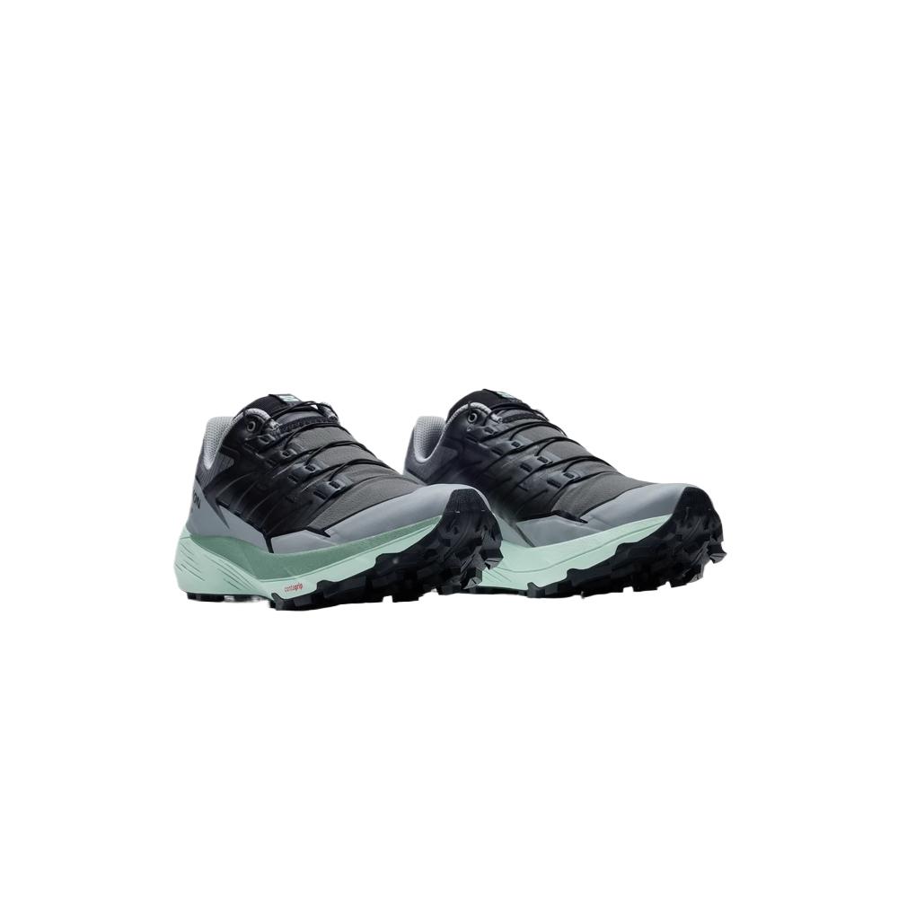 SALOMON Comfortable Shock Absorbing Breathable Lightweight Low Top Running Shoes Men Sneakers Asphalt-Gray 475608