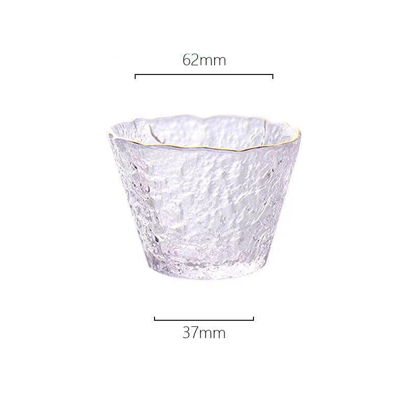 Vysoce kvalitní kladivový skleněný čajový set, japonská konvice, čínský kung-fu čajový obřad, hrnky na kávu, skleněný hrnek, gaiwan čajové nádobí