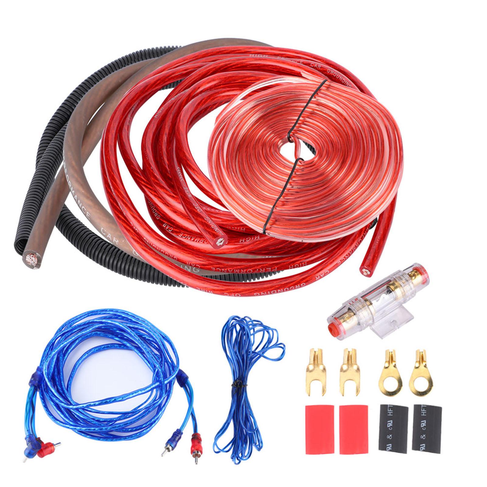 Car   Subwoofer Amplifier Installation Kit High Density Driving Shielding Effects 2800W for Car Maximum Power
