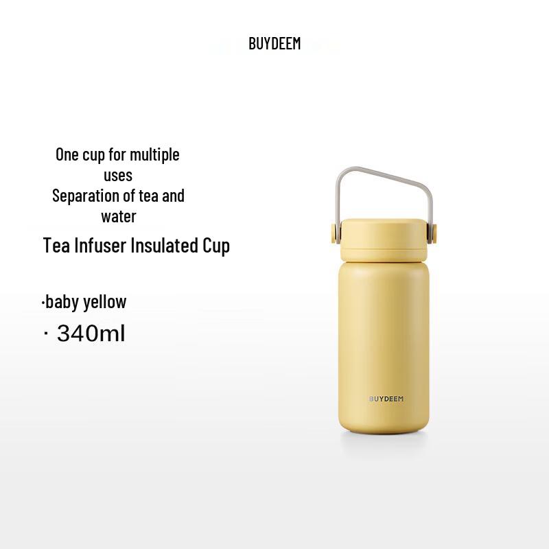 Buydeem Tea Infuser Thermos Mug
