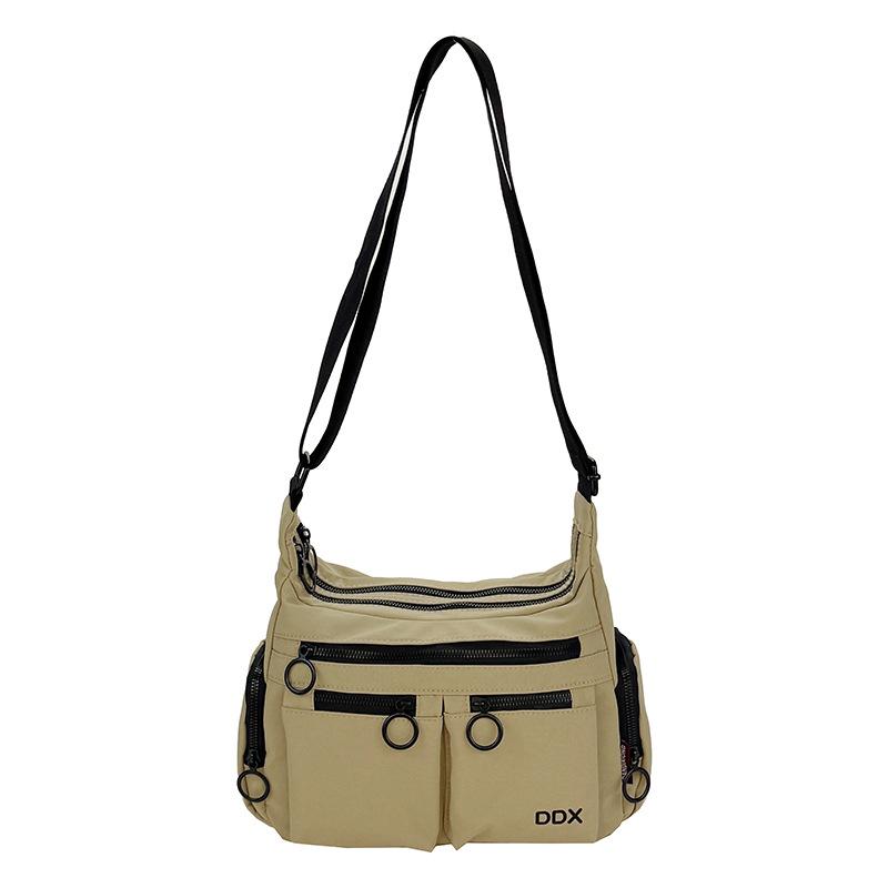 Multi-pocket Women's Crossbody Bag, Large-capacity Workwear-style Single-shoulder Bag, Outdoor Commuting Mobile Phone Bag