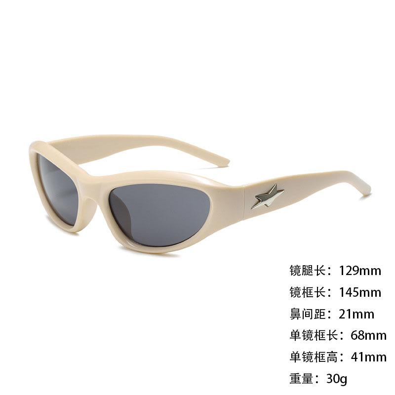 headband sunglasses hairpin glasses windproof street shooting cool men and women hot girls sunglasses sunscreen uv400