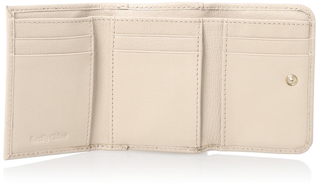 by wallet CHS23UPB20 C94 24H CEMENT BEIGE [Sea Chloe] Tri-fold [item]