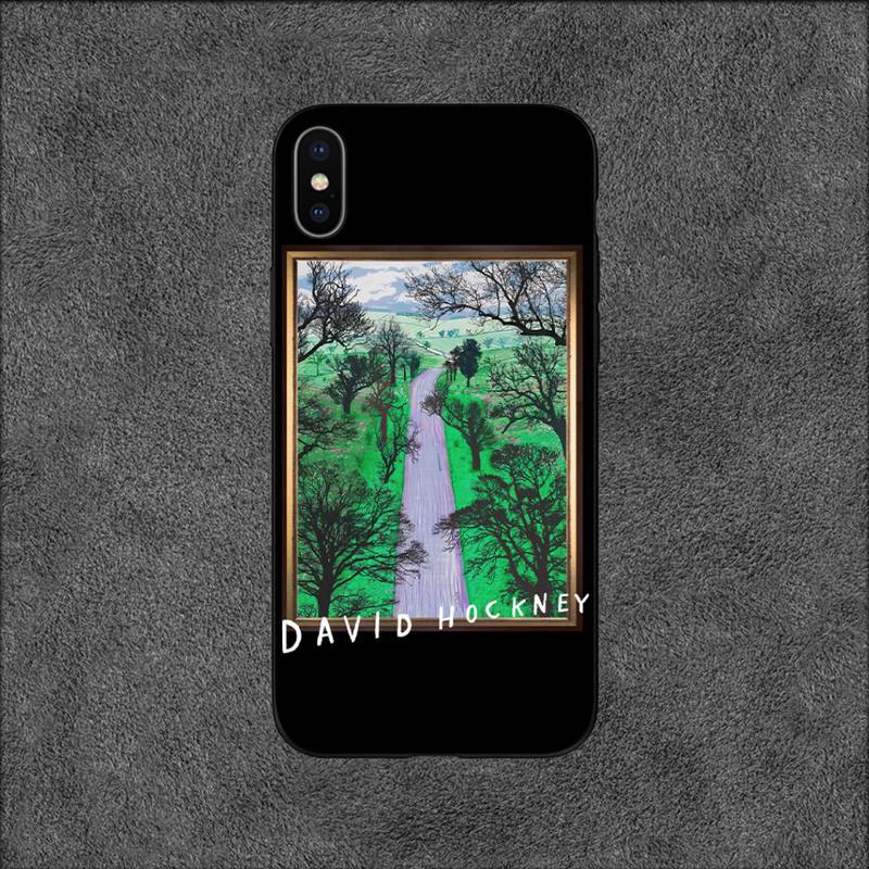 

Чехол для телефона с картиной Дэвида Хокни для iPhone 11 12 Mini 13 14 Pro XS Max X 8 7 6s Plus SE XR iPhone12PROMAX
