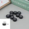 10Pcs Pc Toy Wheel Rubber Rim Tyres Diy Mini Technology 4Wd Colorful Tires Hole