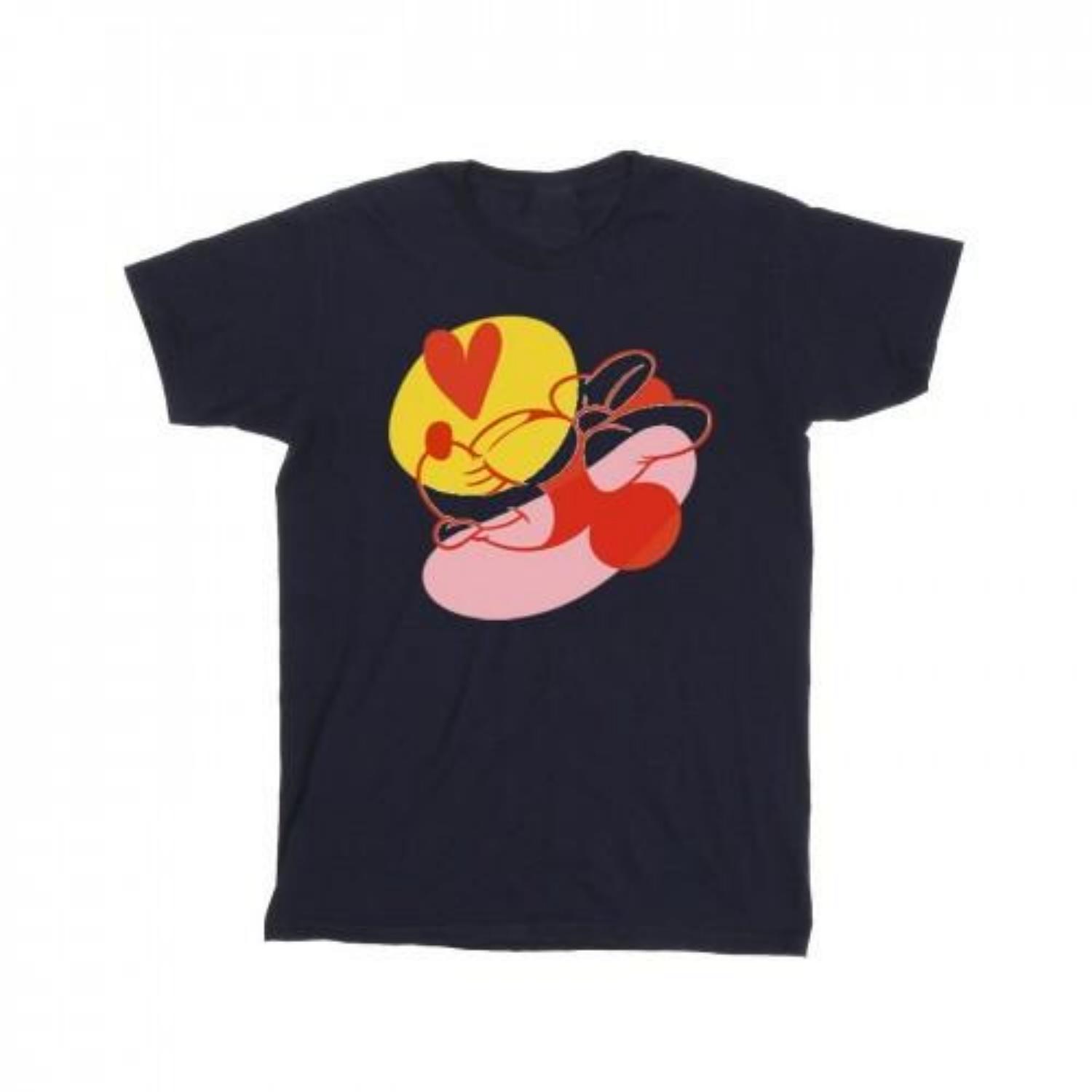 Disney Mens Minnie Mouse Tongue Heart T-Shirt XXXXL