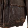 Harley Davidson 90s Old Leather Jacket 40 Brown G-1 Type with Liner Men's Used