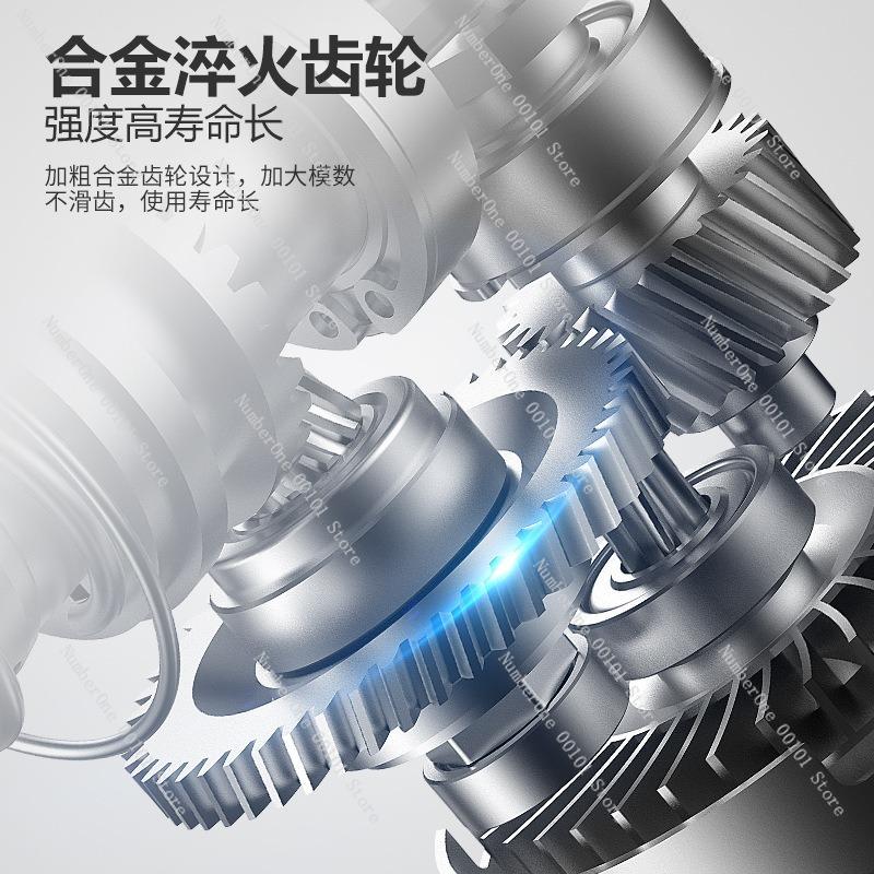 High Power Impact Drill Electric Hammer Demolition Pickaxe Concrete Drilling Rotary Hammer Multi-Function Household Power Tool