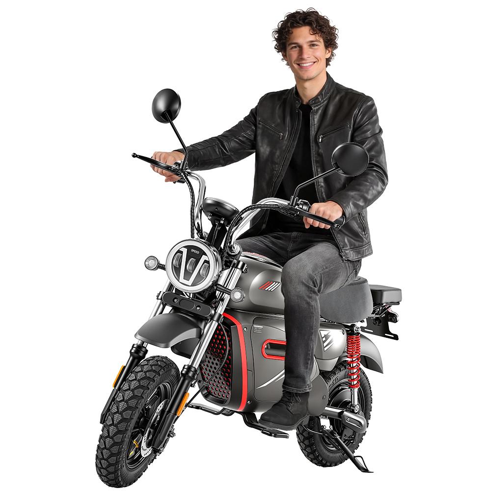 Bicicletă Electrică iScooter Y18 15" Motor de Vârf 2000W Suspensie Completă Motocicletă Electrică pentru Adulți 48V 20AH Cu Deblocare NFC Sarcina Maximă 150Kg