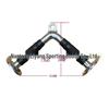 WEZHO V-Shape Rubber-Coated Tricep Press Down Bar