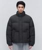 Musinsa Standard Daily Puffer Short Padded Jacket [Dark Gray]