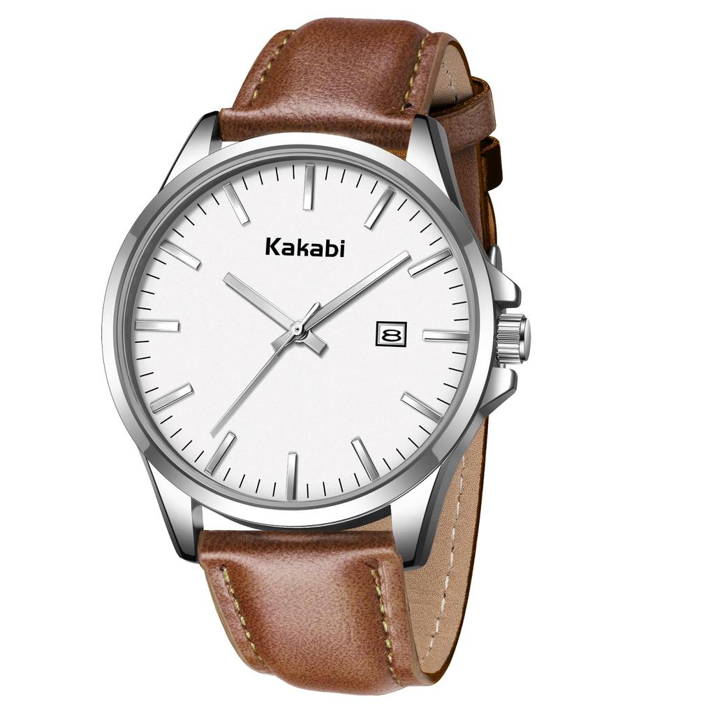BEN NEVIS Men's Watch Simple Stylish Leather Casual Date Display Waterproof Analog Quartz Fashion Unisex Business Commute Banquet Daily