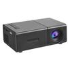 Compact Projector 1080P Adjustable Auto Keystone Correction LED Movie Projector with Stereo Speaker Remote Control for