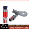 Scratch-Free Dusting Brush Hose for Dyson V7 V8 V10 V11 V12 V15 Traceless Soft Dust Brush Attachment with Self Cleaning Design