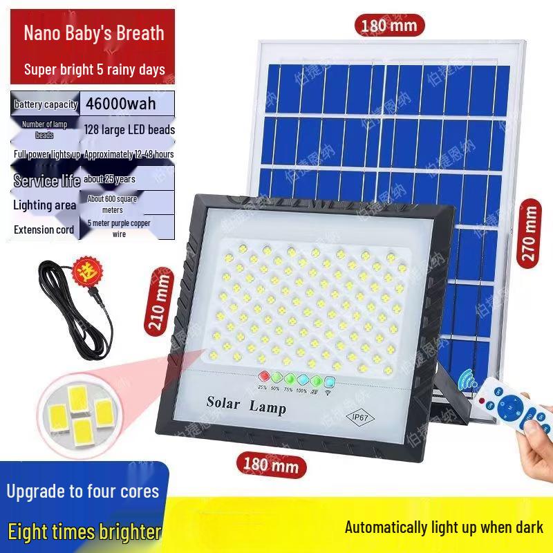 High-Brightness Solar Outdoor Garden Light