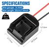 Power Connector Adapter Dock Holder With I/O Switch for  14.4-60V Li-Ion Battery Power Tool Battery Converters