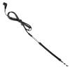 Vibrating Silicone Urethral Plug - Eye-Shaped, Wearable for Men