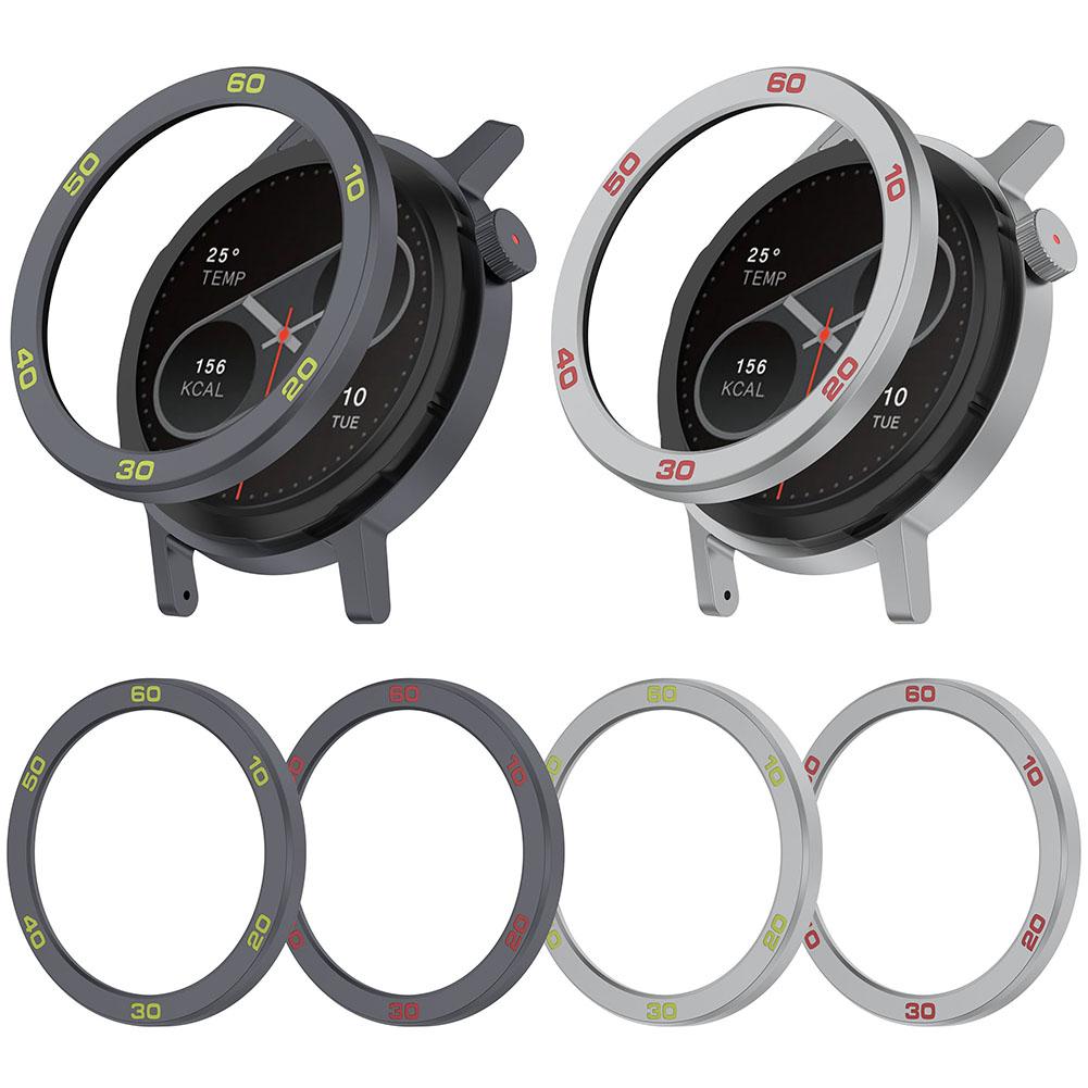Metal Bezel Ring Metal Protector Watch Case Strap Cover Tempered Glass Screen Protector Watch Bezel Shell for CMF Watch Pro 2
