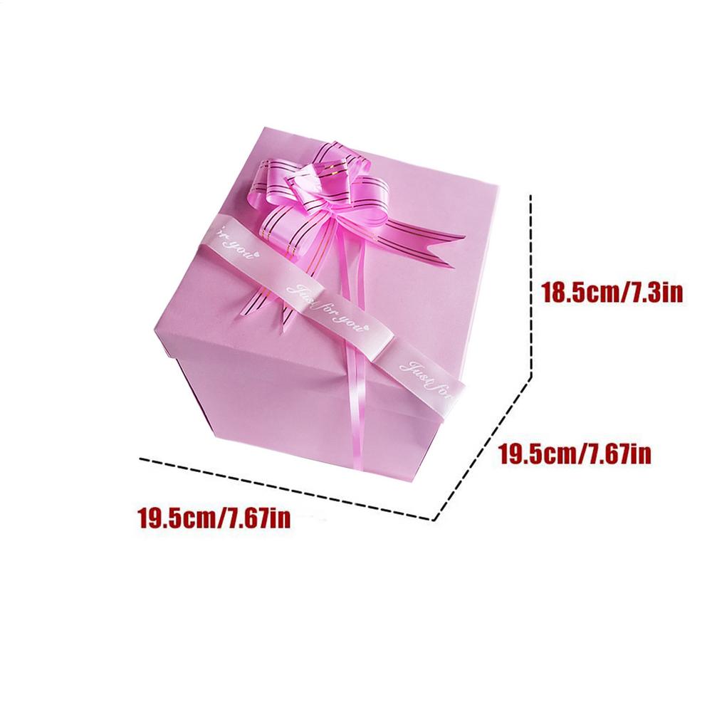 Surprise Explosions Box Handmade Assembled Snack Gift Box For DIY Christmas Valentine's Day Birthday Wedding Anniversary Gifts