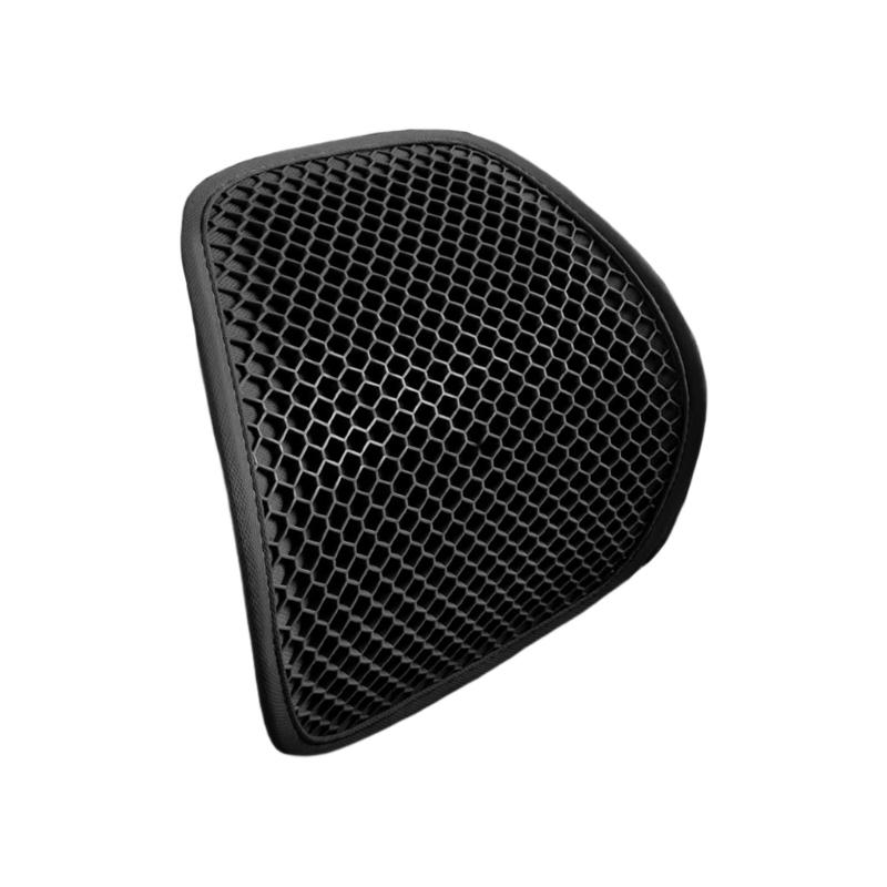 Ventilated Breathable Ice Cooling Car Seat Pad With Mesh And Spinal Support For Hot Weather Comfort Extended Driving